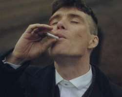 Cillian Murphy smoking